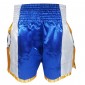 Pantaloncini Thai Kick Boxe Lumpinee : LUM-001 Blu